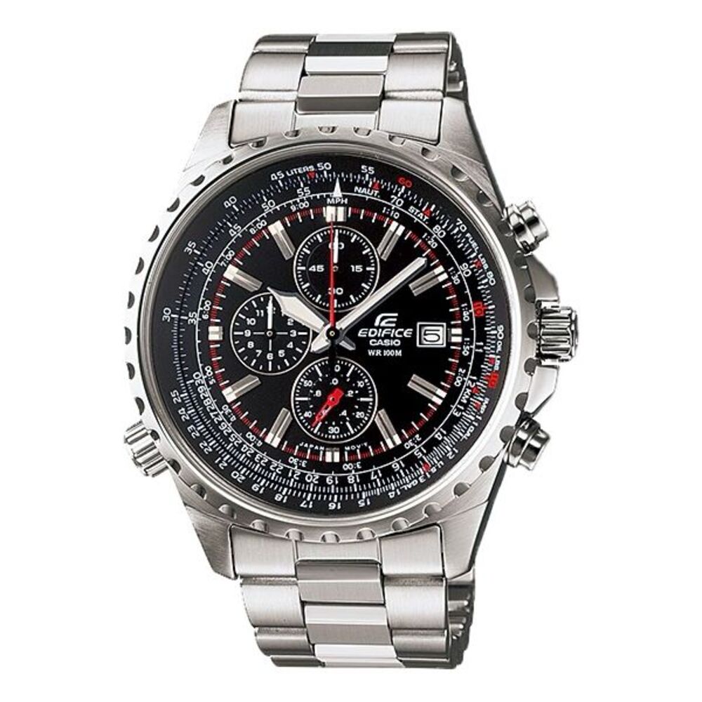 Casio Men's Edifice Stainless Steel Chronograph Watch - EF-527D-1AV